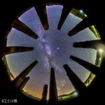 真脇遺跡・環状木柱列と夏の大三角