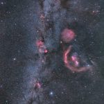 冬の天の川・広角星野